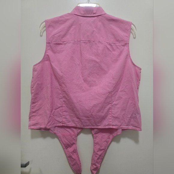 Ralph Lauren Pink Gingham Blouse - Picture 4 of 10